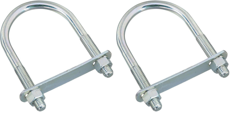 National Hardware N347-807 2190BC U Bolt in Zinc Plated (Pack of 2) 1 Count (Pack of 2)