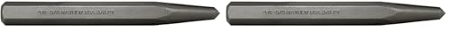 Mayhew Tools Select 74004 5/8-inch center punches, pack of 2, with pointed tips