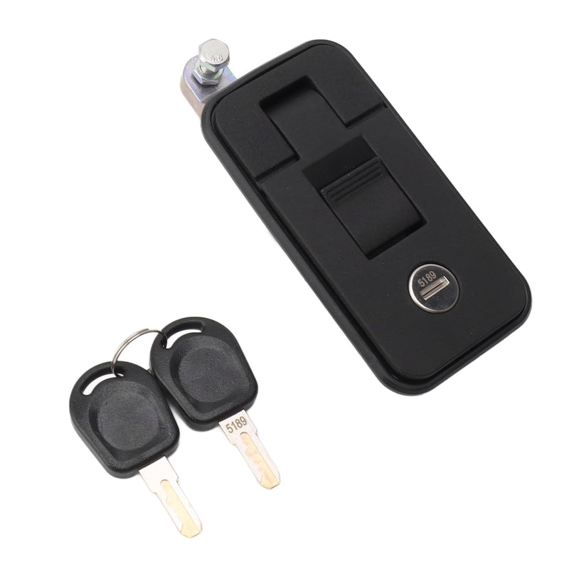 [Australia - AusPower] - Adjustable Lever Manual Compression Latches 3.7 X 1.8 Inch Zinc Alloy Wide Application Compression Latch Lock Heavy Duty with 2 Keys for Truck Trailers 