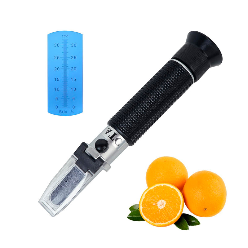 [Australia - AusPower] - 0-32% Brix Meter Refractometer with ATC, brix Refractometer,Refractometer Honey,Portable Refractometer for Honey,ph Refractometer 