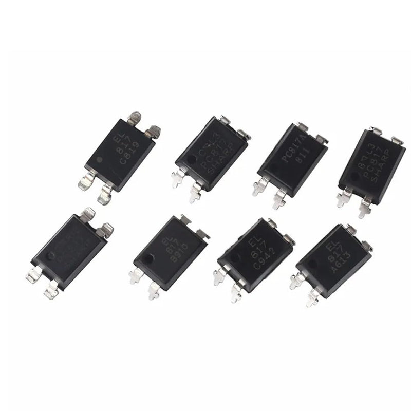 [Australia - AusPower] - Bestol 100pcs EL817S PC817 PC 817 EL817C SOP-4 SMD Optocoupler EL817B PC817 EL817 DIP4 (EL817 SOP4) 