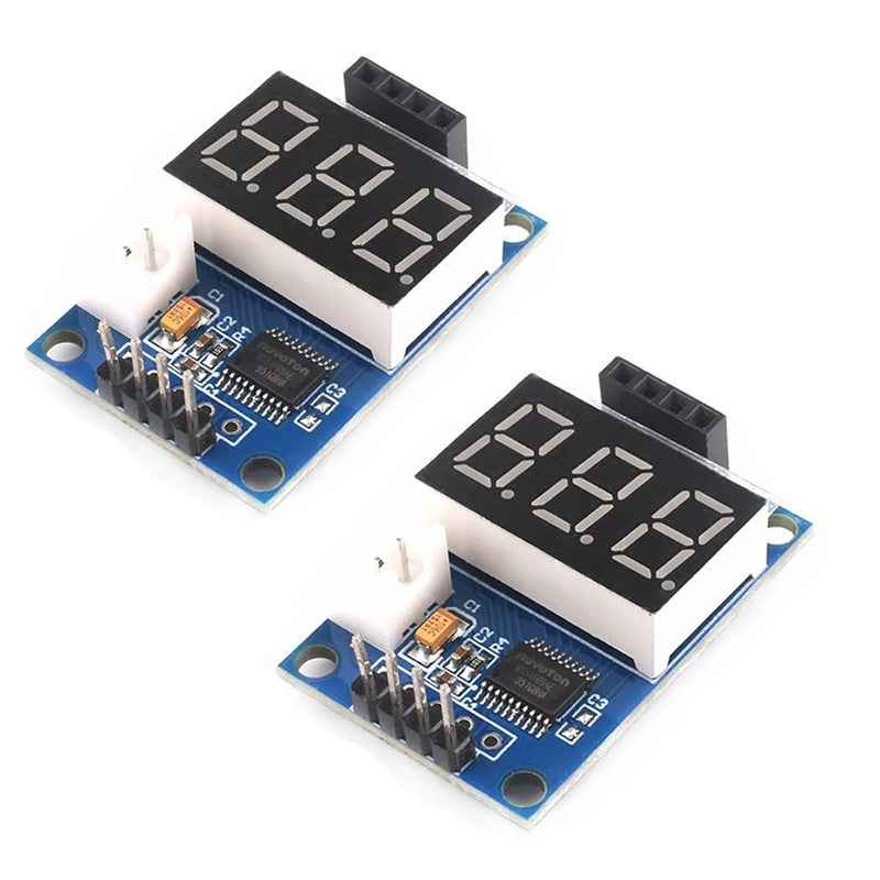 [Australia - AusPower] - HiLetgo 2pcs HC-SR04 Ultrasonic Sensor SR04 Ultrasonic Distance Measuring Module STM8S103 SR04 Ultrasonic Wave Detect Module 5V 