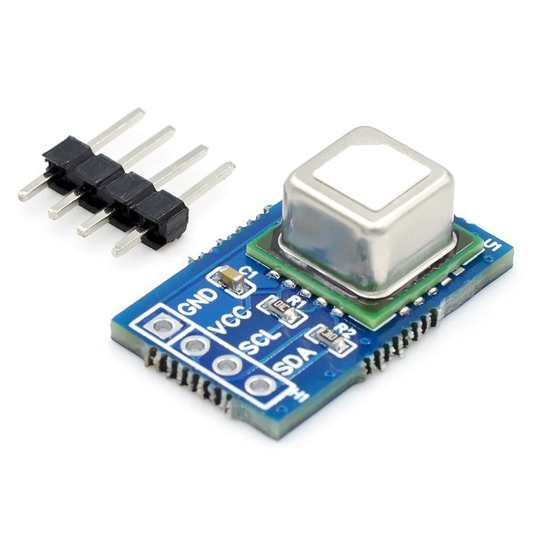 [Australia - AusPower] - HiLetgo SCD41 CO2 Carbon Dioxide Gas Sensor Gas Detect Module Temperature Humidity Sensor I2C Communication 2.4-5.5 V for Air Quality Monitoring 