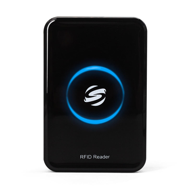 [Australia - AusPower] - RFID Reader - Metal Case ID IC Card Reader Long Range 125KHz/13.56Mhz Dual Frequency Reads TK4001 EM4100 NFC Card MFS50S70 and Other 14443A Protocol Tags 