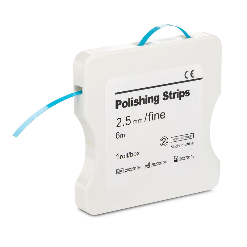 [Australia - AusPower] - Dental Polishing Strips, Narrow 2.5mm, Fine Grit 