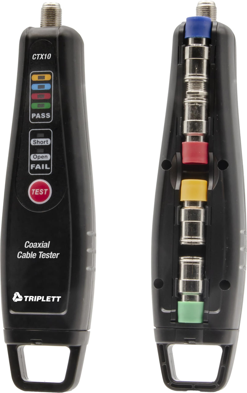 [Australia - AusPower] - Triplett CTX10 Coaxial Cable Tester - Designed to Test The Connection of F-Type Coaxial Cable 