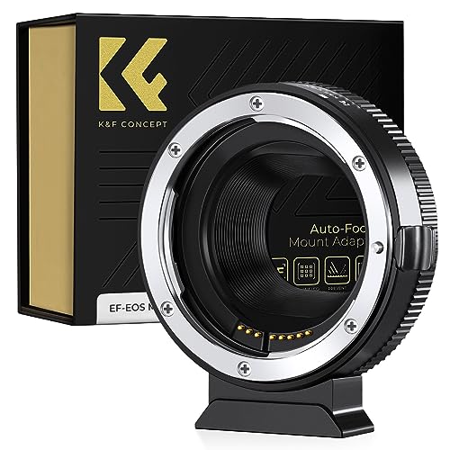 K&F Concept EF to EOS M Adapter, Auto Focus Lens Mount Adapter