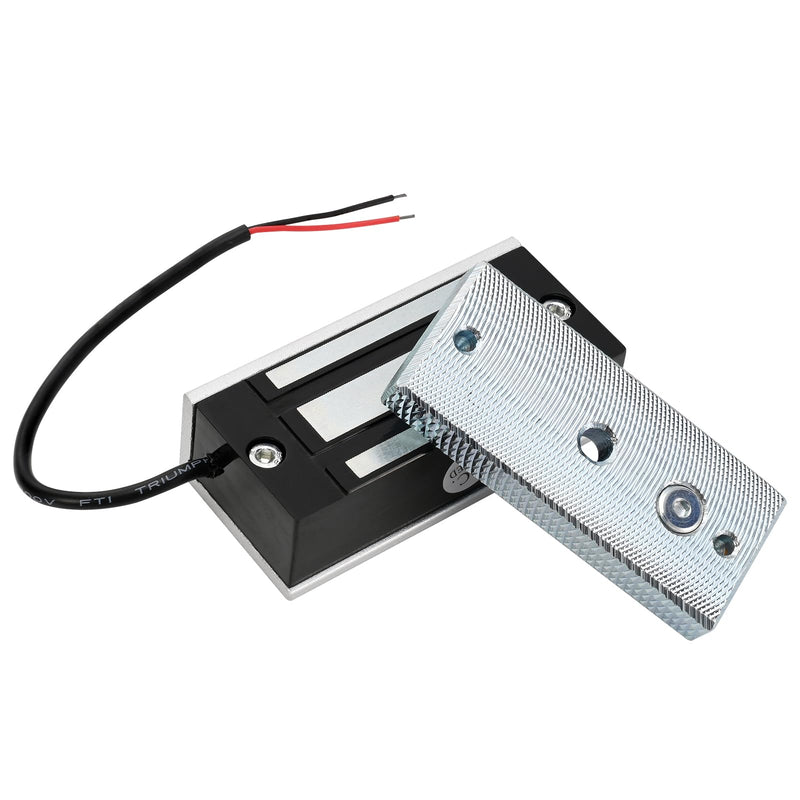 [Australia - AusPower] - Electric Magnetic Door Lock 60KG / 130LBS Holding Force 12V NC Mode Single Door Electric Magnetic Access Control Lock for Metal Door/Fire Proof Door/Wooden Door/Glass Door etc. (60 kg/130 lbs) 60KG/130LBS 