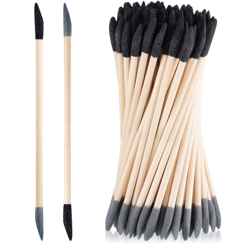 [Australia - AusPower] - 60 Pcs Sanding Sticks Double End Matchsticks Sanding Twigs Fine Detailing Polishing Sticks for Plastic Models Wood Hobby, 120/280 Grit, 5.4 x 0.3 Inch 60 