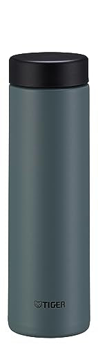 Tiger Thermos Flask MMZ-W050GW 16.9 fl oz (500 ml), White Water, Screw Stainless Steel Bottle, With Lid and Seal, Easy Wash, Easy Cap, Vacuum Insulated, Mug, Hot or Cold Insulated, Tumbler, Sage Green green, (sage green)