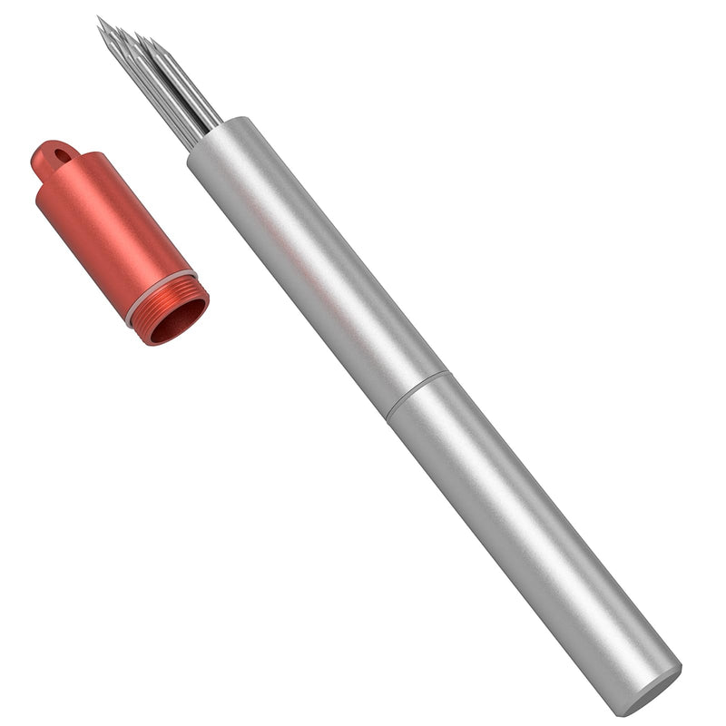 YESWELDER TIG Tungsten Electrode Pre-Sharpened Welding Tungsten 3/32" x 7" (Red, WT20/EWTh-2) 10-pk 3/32'' Red