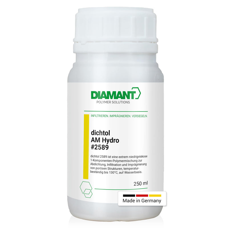 Dichtol AM Hydro for Sealing and impregnating 3D Prints, Sealing Agent for additive Manufacturing, Solvent-Free Sealer for 3D Printed Parts (250 ml) 250 ml