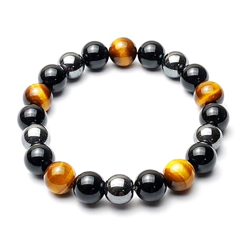Triple Protection Bracelet Elastic 10mm Bead Bracelet For Women Medium Size Triple Protection Bracelet