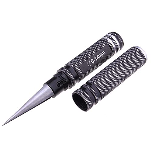 Extension Friction Knife Drilling Tool, Expansion Hole Opener Reamer Universal 0-14 mm Metal Model Car Body Hole Opener for Model Body