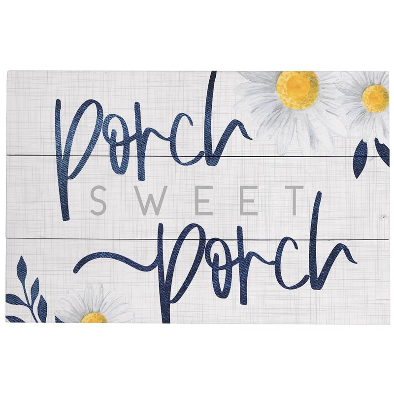 Simply Said, INC Rustic Pallets Porch Sign, Porch Sweet Porch, 16 x 10.5 inch Wood Decor Porch Sign, Made in USA, RUS1413