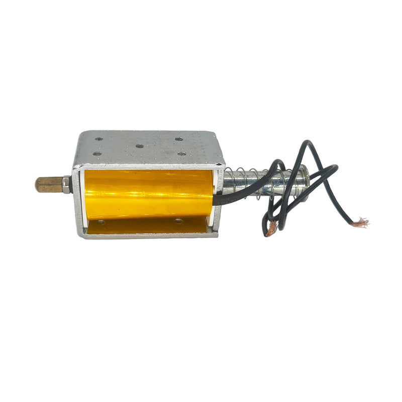 [Australia - AusPower] - DC 12V Push Pull Solenoid 35mm Long Stroke Small Electromagnetic Electric Magnet For Automobiles,Project and DIY 