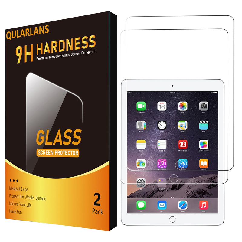 [Australia - AusPower] - 2 Pack Screen Protector Compatible with iPad 6th 5th Generation 9.7 Inch (Model A1822/A1823/A1893/A1954), Tempered Glass Film Guard 