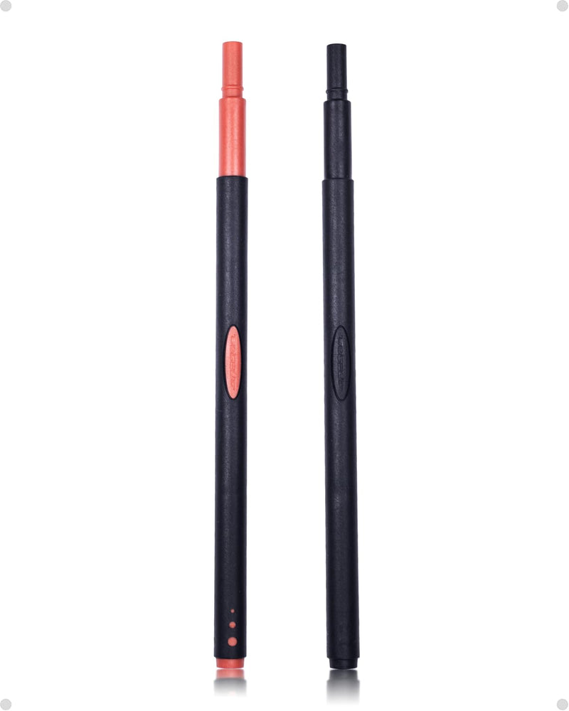 [Australia - AusPower] - Multimeter Leads, Test Probe Extenders Kit, Extenders Fits Between Modular Test Probes& Leads(2 PCS, Black and Red) BC5540200 