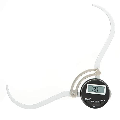 Mseber Digital Stainless Steel Measuring Device, Glass Gauge Device, CNC Height Adjuster, Deep Vernier-CL, 0.5 mm, Digit Mseber, ischer Digitr External Mseber, 0 ~ 150 mm x 0.01 mm Thickness
