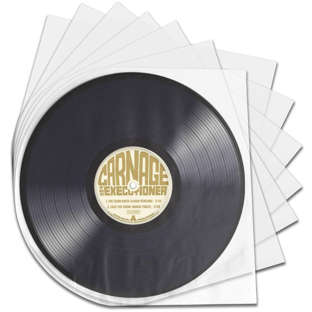[Australia - AusPower] - 12 Inch Vinyl Record Sleeves Inner, Vinyl Sleeves Vinyl Record Inner Sleeves, Anti Static Round Bottom Vinyl Protective Sleeves - Ensure Your LP Collection Receives the Right Protection 30PCS 30 Pcs 
