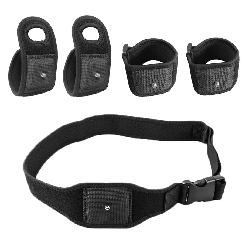 [Australia - AusPower] - HTC Vive Full Body Tracker Strap, Tracker Fixed Strap, Waist Belt, Hand and Foot Strap, 1 for Virtual Reality, 2 Hand Bowl Straps,2 Palm Strap 
