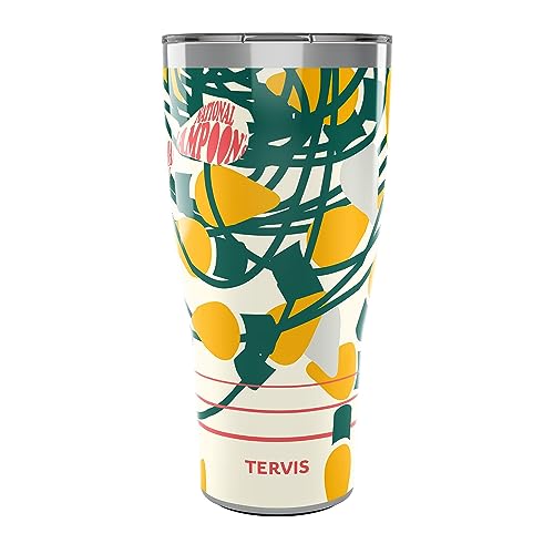 Tervis Traveler National Lampoon's Christmas Vacation Griswold Tangle Triple Walled Insulated Tumbler Travel Cup Keeps Drinks Cold & Hot, 30oz, Stainless Steel