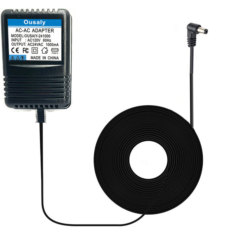[Australia - AusPower] - 24VAC ac/ac Power Adapter Transformer for Sprinkler System Power Supply for Indoor Irrigation Timers Compatible with Rachio Smart Sprinkler Controller MKA-482401000 ILA48-241000 HL-EI480800 JT-917 