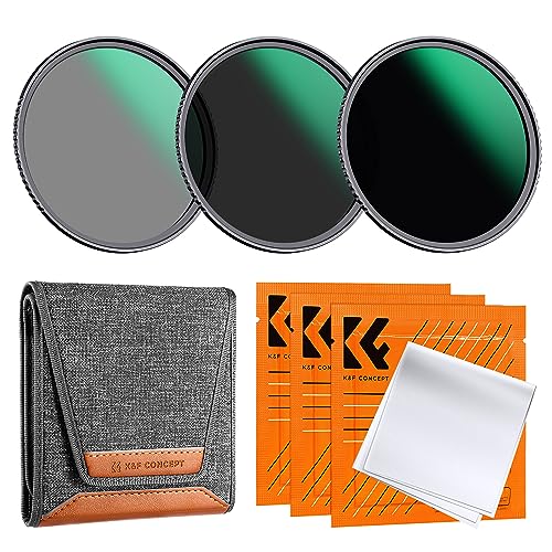 K&F CONCEPT 55mm ND8 ND64 ND1000 ND Lens Filters Kit
