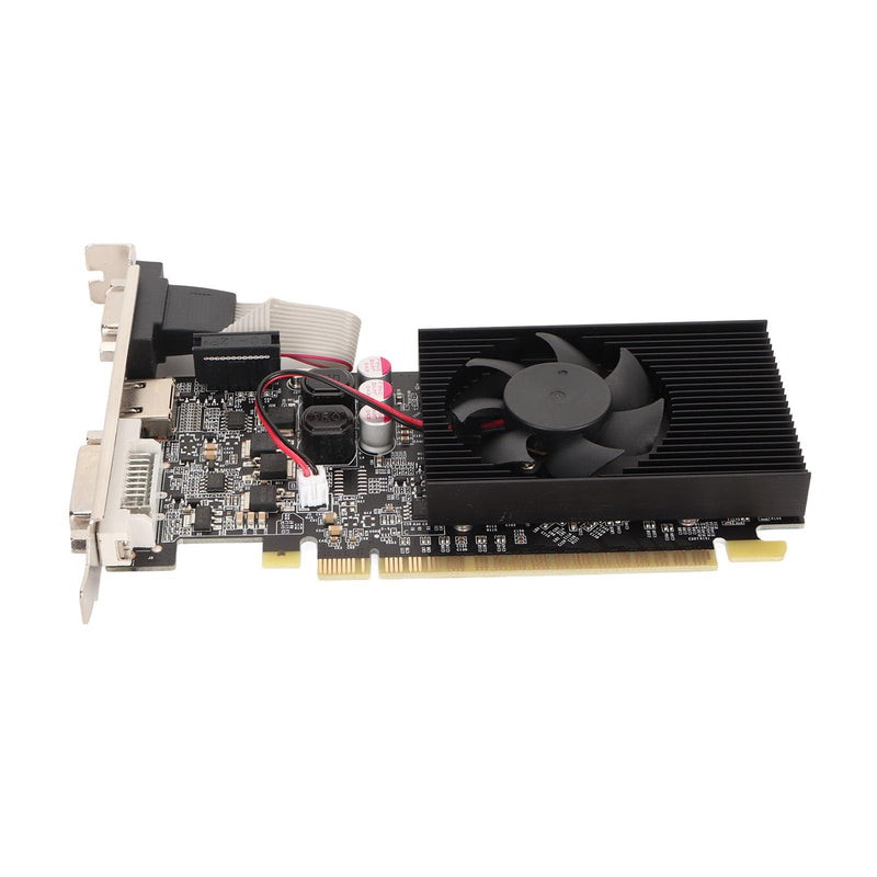 [Australia - AusPower] - GT730 Computer Graphics Card, 2G 64bit DDR3 PC Single Cooling Fan Single Cooling Fan Support HDMI VGA DVI Output PCI Express 2.0 x 16 Bus Interface 