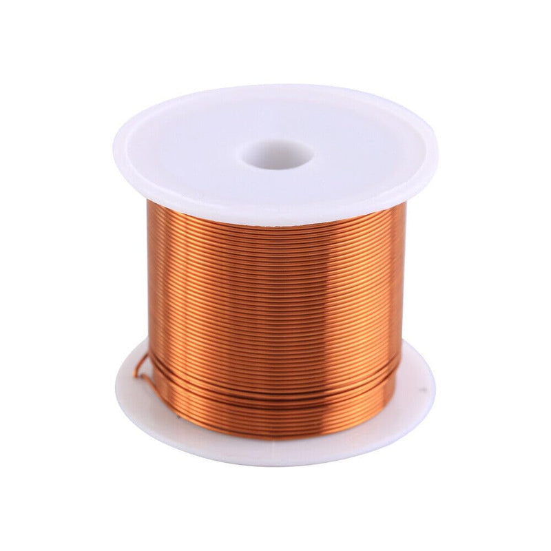 [Australia - AusPower] - CMS MAGNETICS – 24 AWG, 4-Ounce Spool, 204 Feet Long Enameled Copper Magnet Wire for Science, Speaker Coil, Transformer, Inductor, DIY Project - 392°F Working Temp, 0.808A Rated Current 