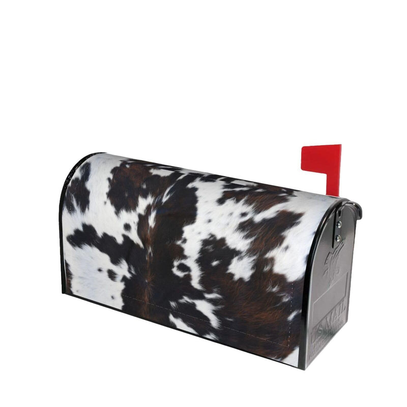 [Australia - AusPower] - Cow Print Mailbox Covers Magnetic Standard Size Mailbox Wraps Letter Post Mailbox Cover 21" X 18" for Holiday Garden Yard Decor Cow Print 