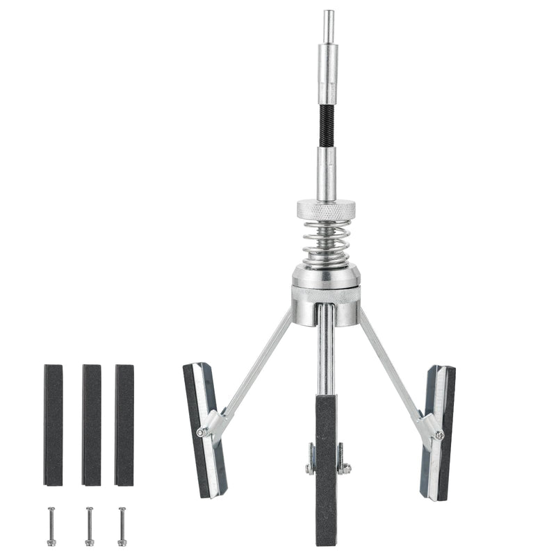 [Australia - AusPower] - Engine Cylinder Hone Adjustable Deglazer Set for Grinding Holes from 2" to 7" in Diameter, Adjustable Brake Piston Honing Tools with Extra 3-Piece 3" Long Stones 220 Grit (3") 3" 