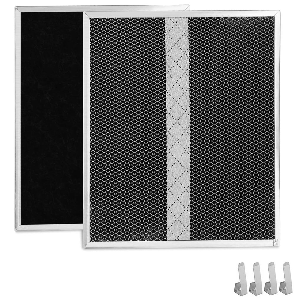 [Australia - AusPower] - S97020466 Range Hood Non-Ducted Filter Replacement, Compatible with Broan HPF30 Charcoal Filter Type XC, for Broan Nutone HPF30 Series- 2 Pack 