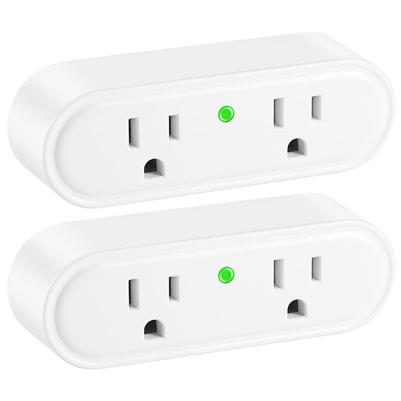 [Australia - AusPower] - Thermostatically Controlled Outlet 2 Pack – Automatically Turns On at 32°F and Off at 50°F, Safe & Energy-Saving Thermo Cube for Chicken Water Heater, Pet Bowl, Bird Bath, and Roof Deicer White 2Pcs 