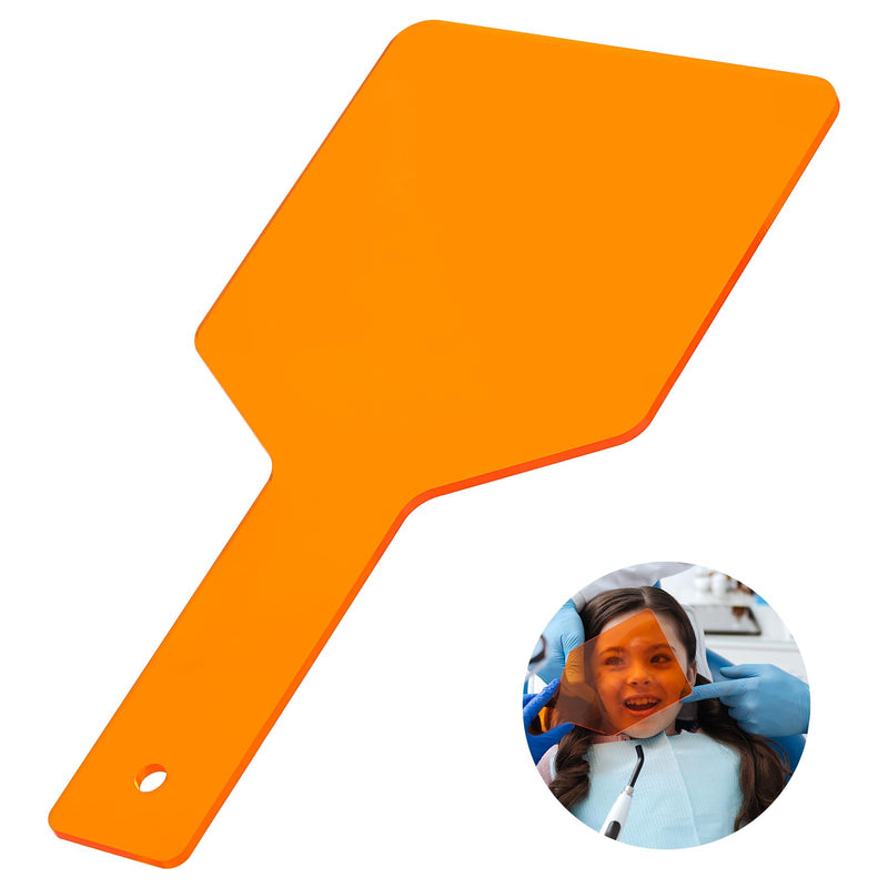 [Australia - AusPower] - JMU Dental Shield Plate 1 Pcs, Handheld Dental Shade Board, Dental Light Curing Shield Eye Protective Plate 