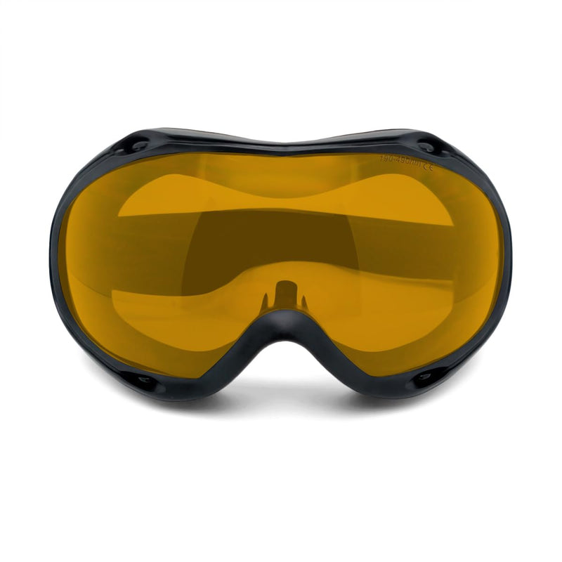 FreeMascot Professional OD 6+ 190nm-490nm Wavelength Violet/Blue Laser Safety Glasses for 405nm, 445nm, 450nm,473nm Laser Style 10