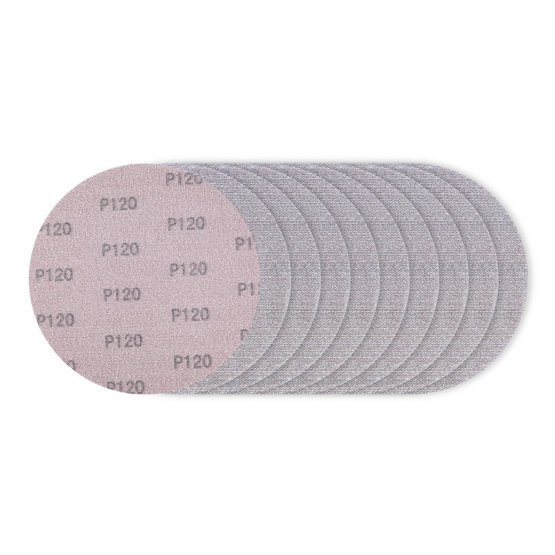 SALI Sanding Mesh Diameter 225 mm Pack of 10 Sanding Discs Grit 120 Discs Self-Adhesive Sanding Sheets Sandpaper for Drywall Sanders Giraffe Sanders Wall Sanders Ceiling Sanders 120 grit 10.0