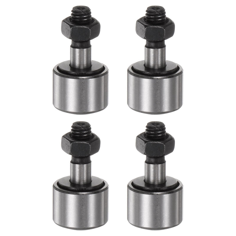 [Australia - AusPower] - HARFINGTON 4pcs CF5 Cam Follower KR13 Needle Roller Bearing M5x0.8mm Male Thread 13mm Roller Diameter Stud Type 8mm Roller Width Miniature Track Roller Bearings CF5/KR13 4 