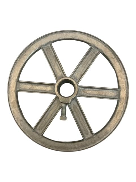 [Australia - AusPower] - 8" x 1" bore, no Keyway, Chicago Die Cast Pulley, 100% Made in The USA! 
