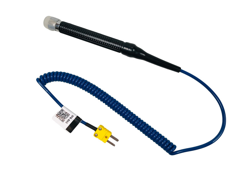 [Australia - AusPower] - TECPEL TPK-04S Type-K Thermocouple Surface Probe -50~300°C (-58~572°F) Ø15mm Handle Length 120mm 