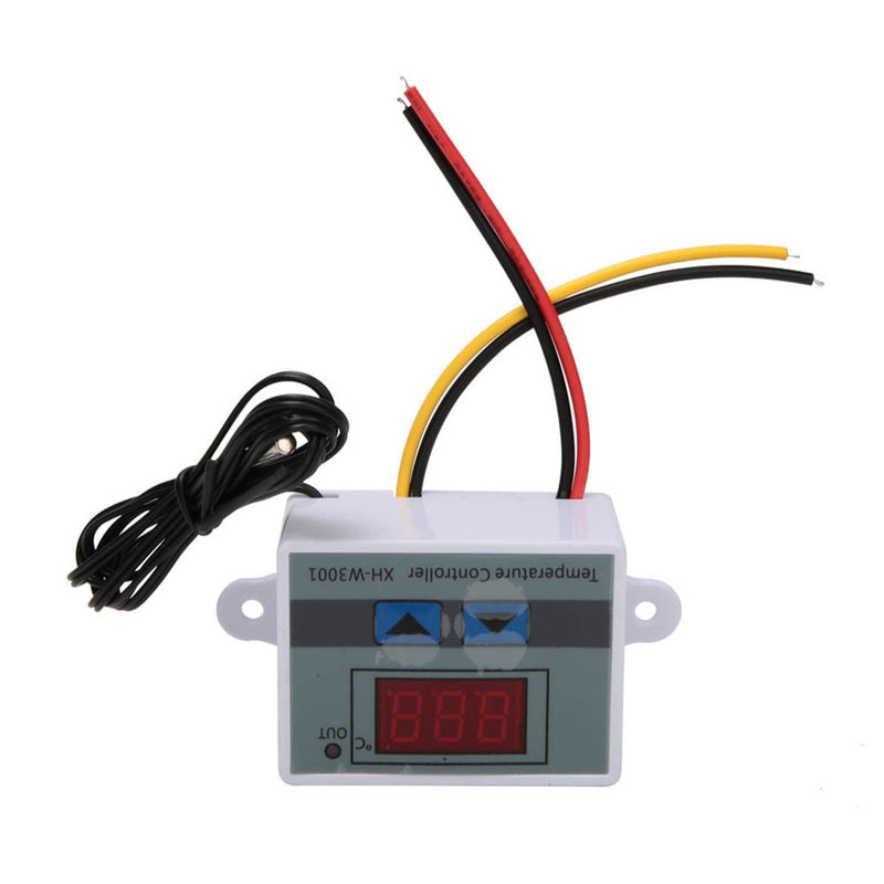 [Australia - AusPower] - XH-W3001 Temperature Controller Thermostat Switch, Digital LED Programmable Incubator Heating Cooling Electronic Thermostat with Waterproof Sensor Probe 24V/110-220V Range from -50℃ to 110℃(110-220V) 110-220V 