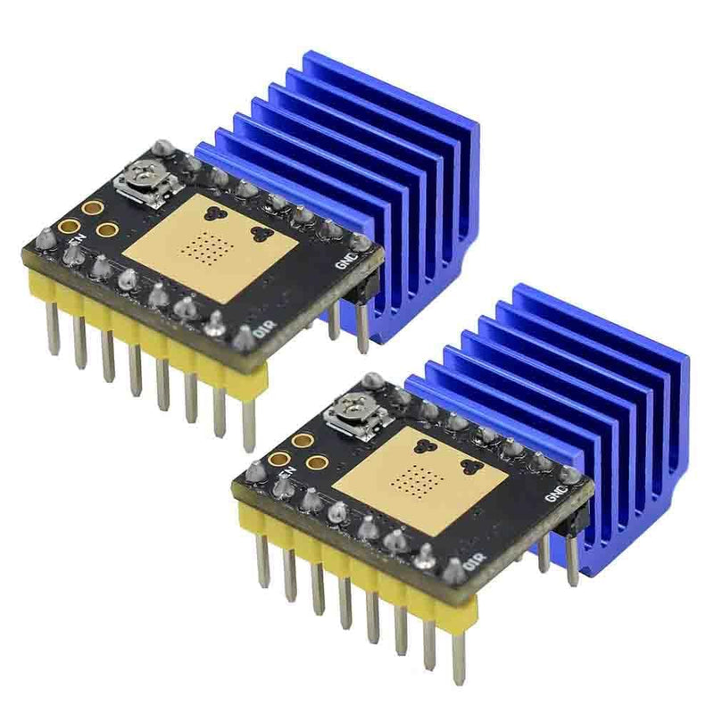 [Australia - AusPower] - 2PCS TMC2209 TMC2208 ATD5833 Stepper Motor Driver StepStick 2.5A UART (TMC2208) 