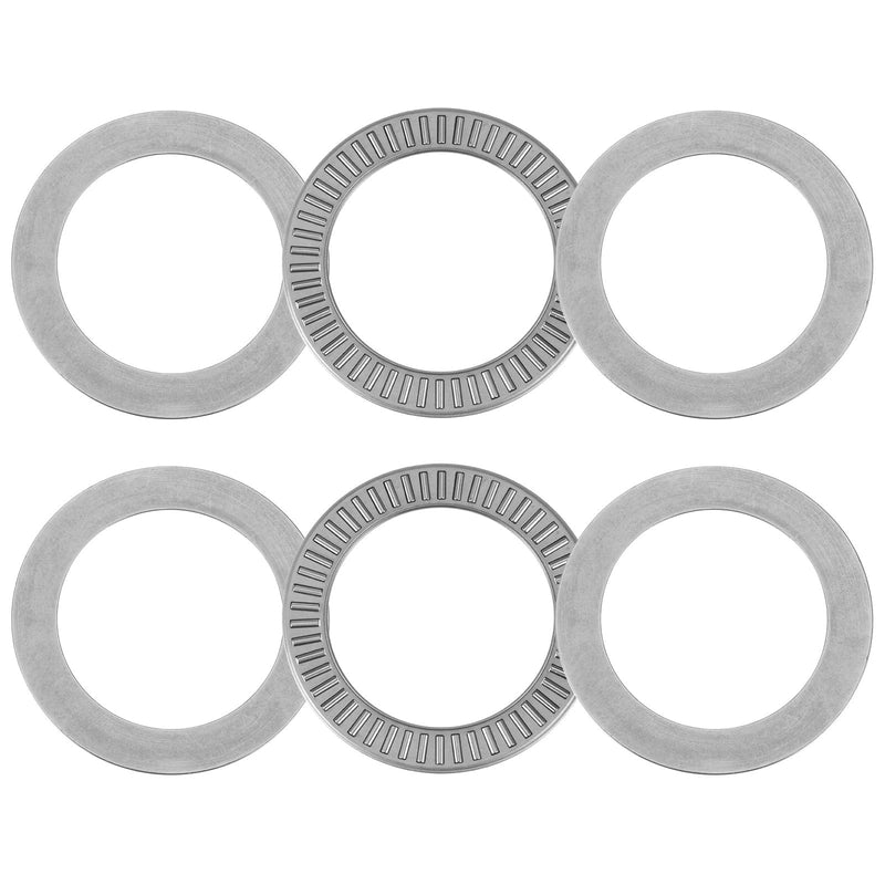 [Australia - AusPower] - uxcell NTA2840 Thrust Needle Roller Bearings with Washers 1-3/4" Bore 2-1/2" OD 5/64" Thickness 2pcs 1-3/4" x 2-1/2" x 5/64" 