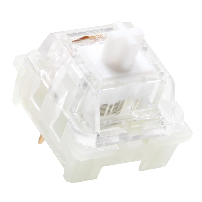 [Australia - AusPower] - KPREPUBLIC KTT Kang White Switch V3 Linear 43g 53g MX switch for mechanical keyboard 80m Factory Lubed Kangbai Switch Nylon POM 3pin (KTT Kang White x90) KTT Kang White x90 