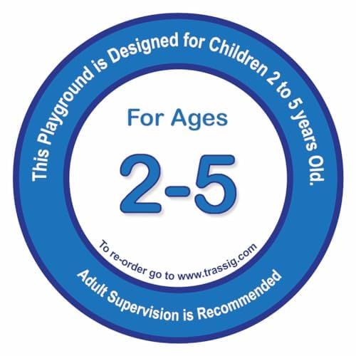 Playground Safety Stickers 2-5 years