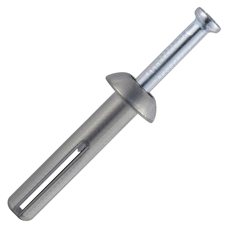 [Australia - AusPower] - 1/4x1-1/4"Hammer Drive Nail in Anchor (50 per Box) cement hammering anchors 1/4x1-1/4" Zinc alloy 50 