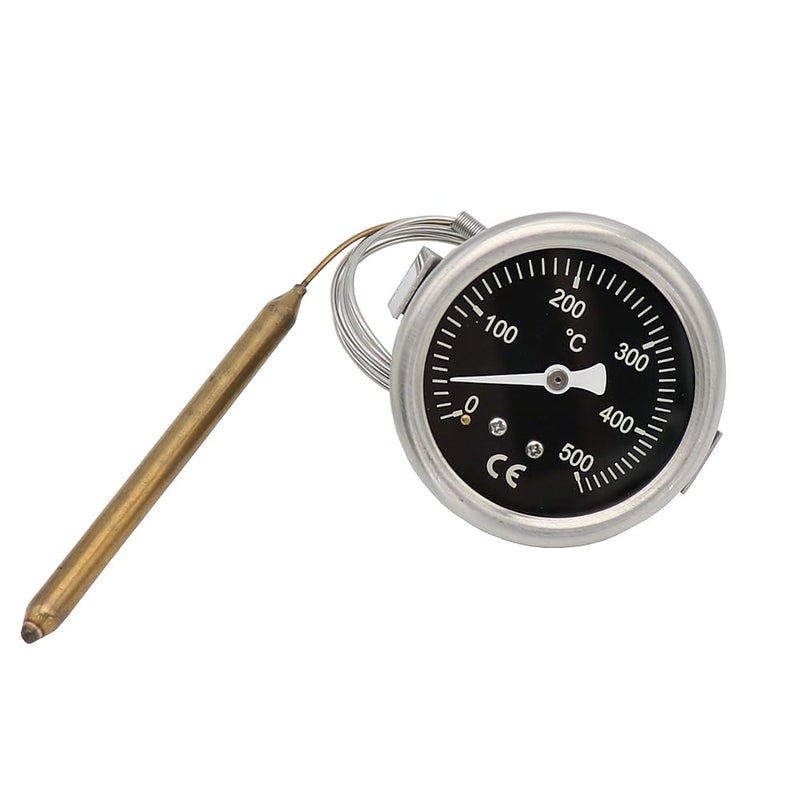 [Australia - AusPower] - Pizza Oven Electric Oven Bread Kiln Thermometer Pointer Temperature Display 500 Degrees 304 Stainless Steel Temperature Gauge 