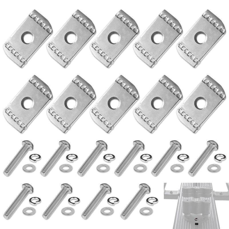 [Australia - AusPower] - 20pcs Screws Kit for Rhino-Rack Pioneer Rotopax, M6 304 Stainless Steel Machine Screws for Rhino Rack Pioneer Rotopax Screws Nut Kit Machine Screws Accessories for Car Bracket 43203 (25mm) 