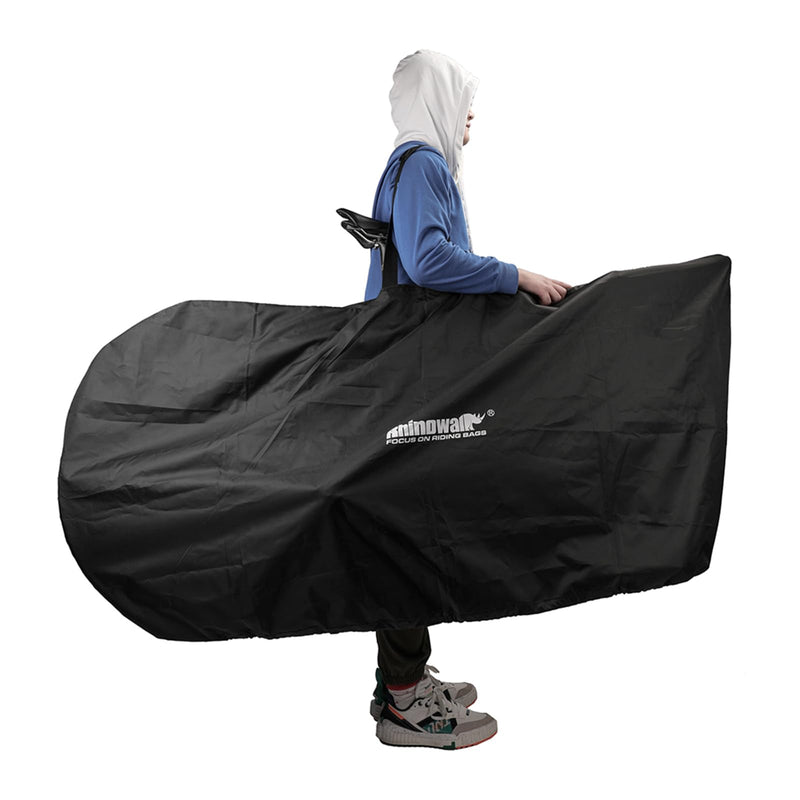 [Australia - AusPower] - Lightweight Bike Storage Bag Bike Transport Bag for 27.5inch MTB 700C Road Bike Bike Cover Black 
