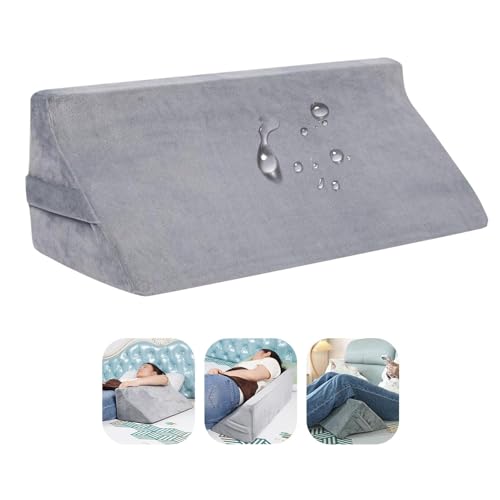 Bed Wedge Pillow for Side Sleeping & Recovery, 23.6" Positioning Support